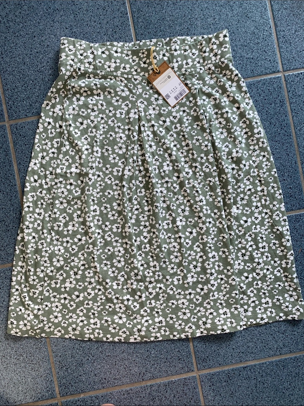 Mountain Warehouse Country to Coast Jersey Skirt Midi Knee / Size 8 NWT